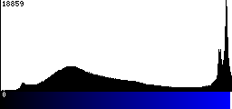 Blue Histogram