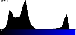 Blue Histogram