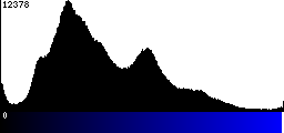 Blue Histogram