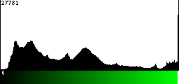 Green Histogram