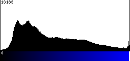 Blue Histogram