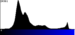 Blue Histogram