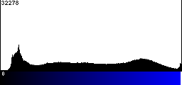 Blue Histogram