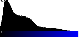 Blue Histogram