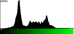 Green Histogram