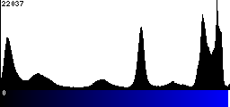 Blue Histogram