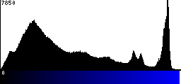 Blue Histogram