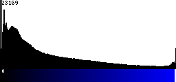 Blue Histogram