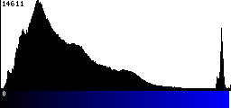 Blue Histogram