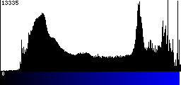 Blue Histogram