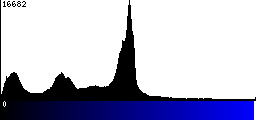 Blue Histogram