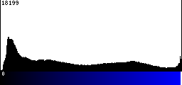 Blue Histogram