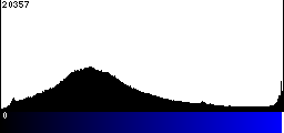 Blue Histogram