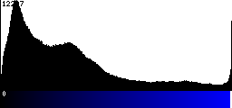 Blue Histogram