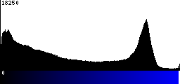 Blue Histogram