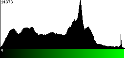 Green Histogram