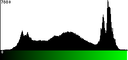 Green Histogram