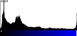 Blue Histogram