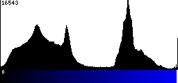 Blue Histogram