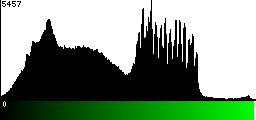 Green Histogram