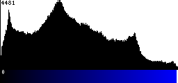 Blue Histogram