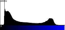 Blue Histogram