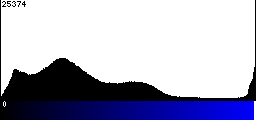 Blue Histogram