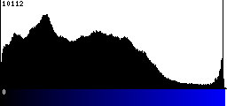 Blue Histogram