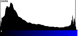 Blue Histogram