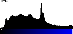 Blue Histogram