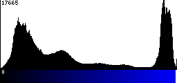 Blue Histogram