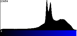 Blue Histogram