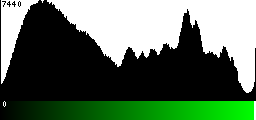 Green Histogram