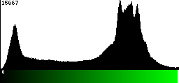 Green Histogram