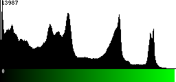 Green Histogram