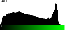 Green Histogram