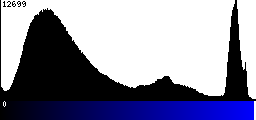 Blue Histogram