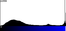 Blue Histogram