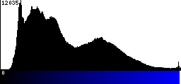 Blue Histogram