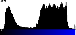 Blue Histogram