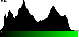 Green Histogram