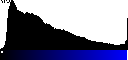 Blue Histogram