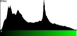 Green Histogram