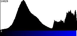 Blue Histogram