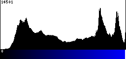 Blue Histogram