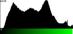 Green Histogram