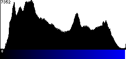 Blue Histogram