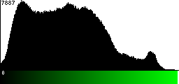 Green Histogram