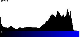 Blue Histogram