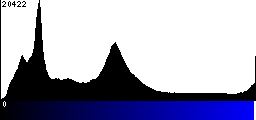 Blue Histogram